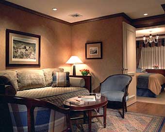 Suite at the Blakely Hotel in NYC