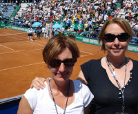 Ladies Enjoying the Italian Open