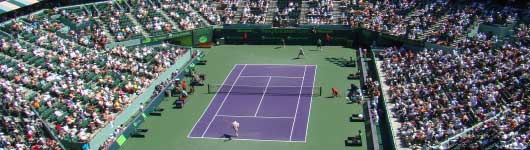 Inside the Stadium at Sony Ericsson Open