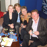 Grand Slam Clients Sharing Food and Drinks in Monte Carlo