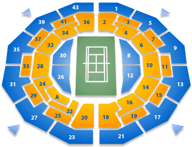 Court Number 1 Seating Chart