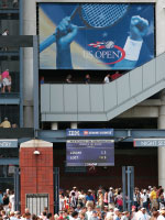 Entry Way into the US Open in New York City